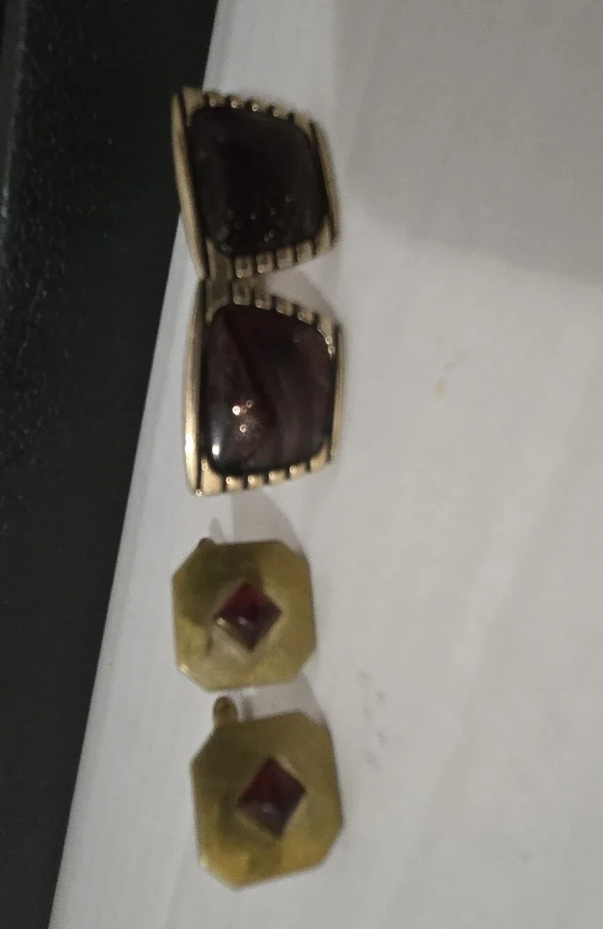 Vintage Hickok U.S.A. Cufflinks Two Pairs
